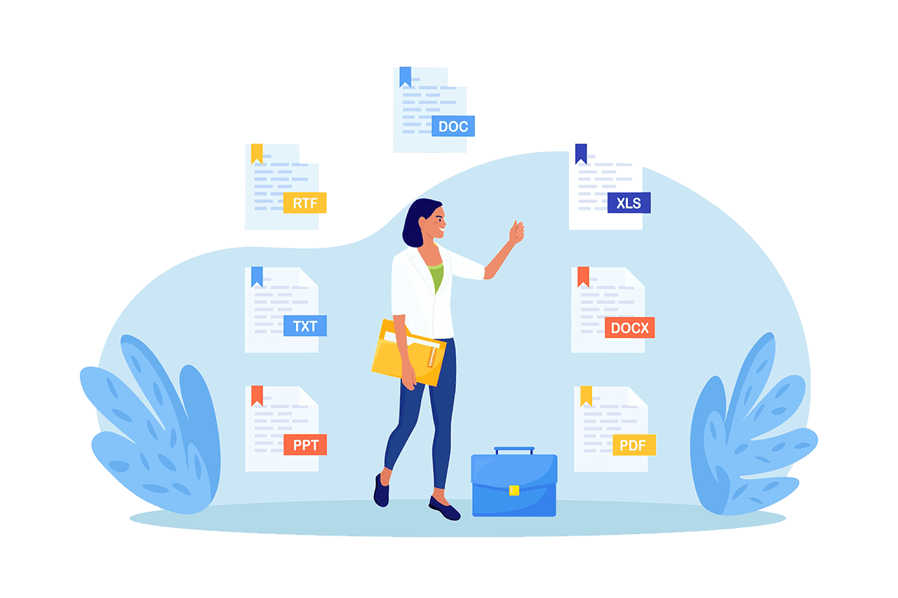 Upload content and organize effortlessly